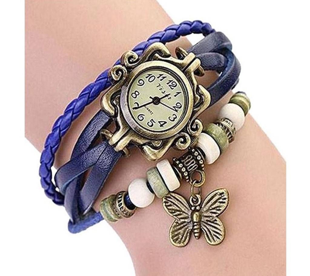  Leather bracelet watch for women 