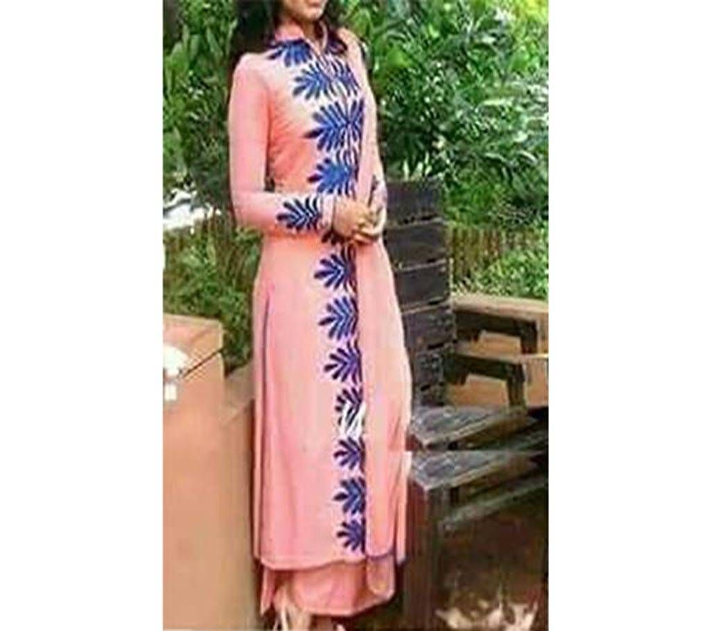 Block printed cotton three piece-copy 