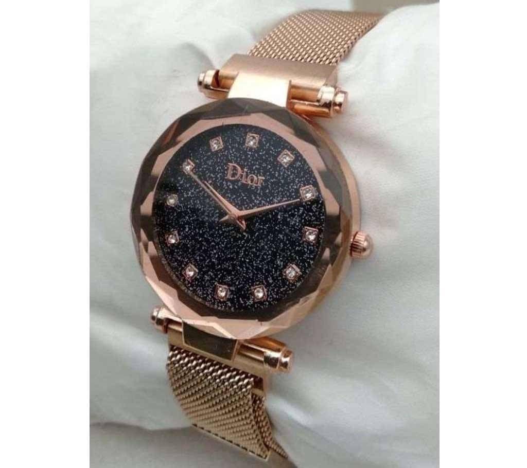 Ladies Fashionable Watch  Golden02  SFH