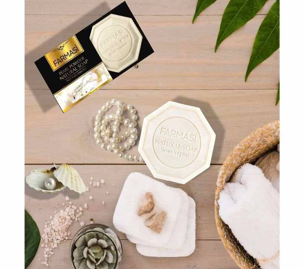 Farmasi Pearl Powder Natural Soap-100gm-Turkey 