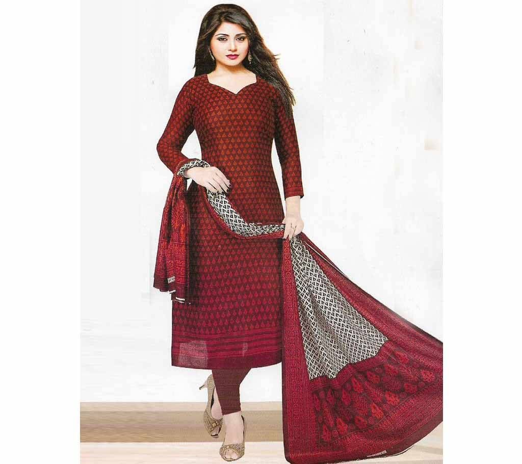 New Unstiched Printed Cotton Three Piece6