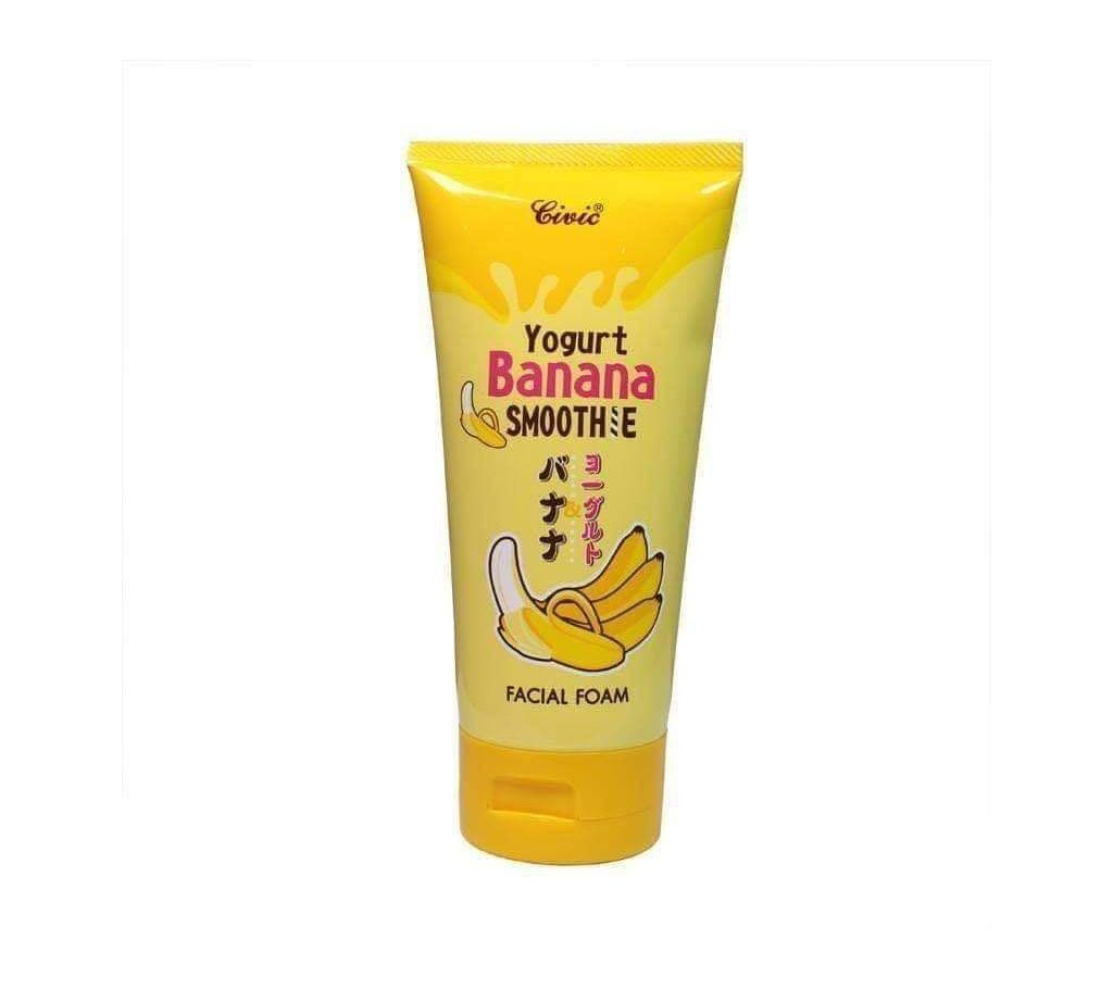 Civic Yogurt Banana Smoothie Facial Foam-180 ML-Thailand