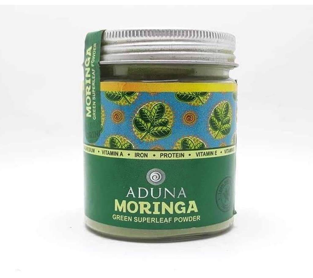 Adhuna Moringa Green Sperleaf Powder-900GM-UK