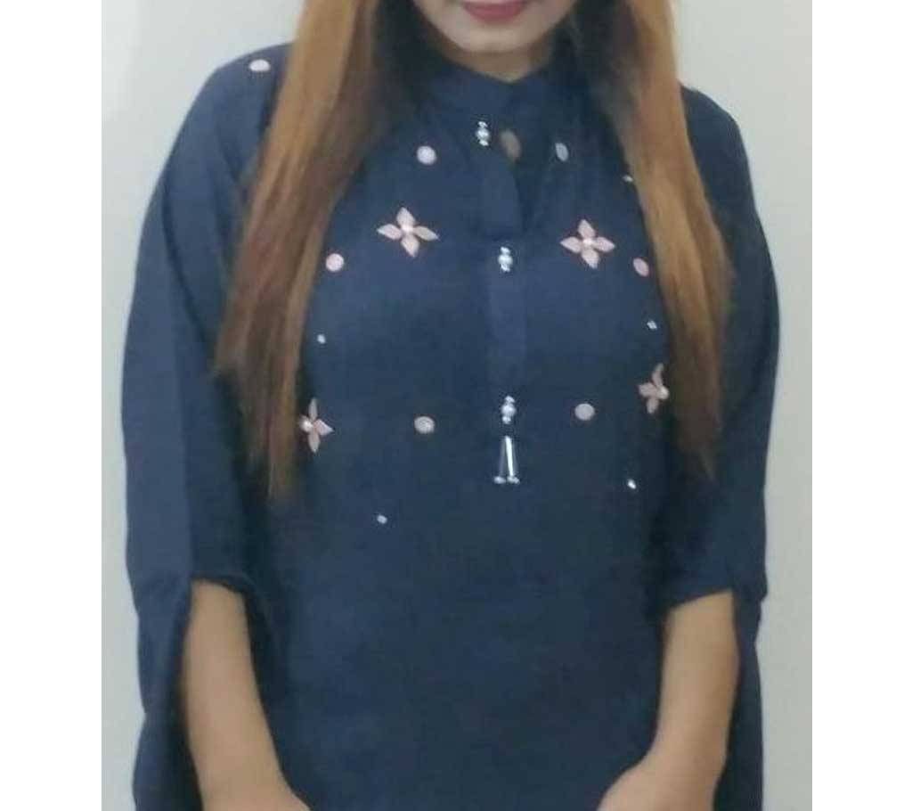 Stitched Single Piece Georgette Gotta-Pati Work Dress