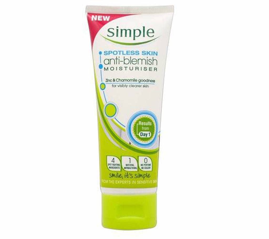 Simple Spotless Skin Anti Blemish Cream