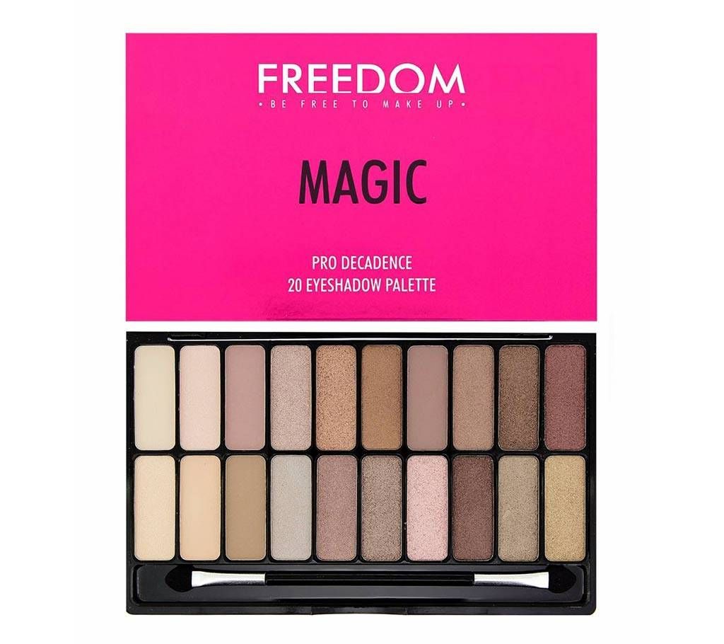 Freedom Makeup London Decadence Palette eye makeup 