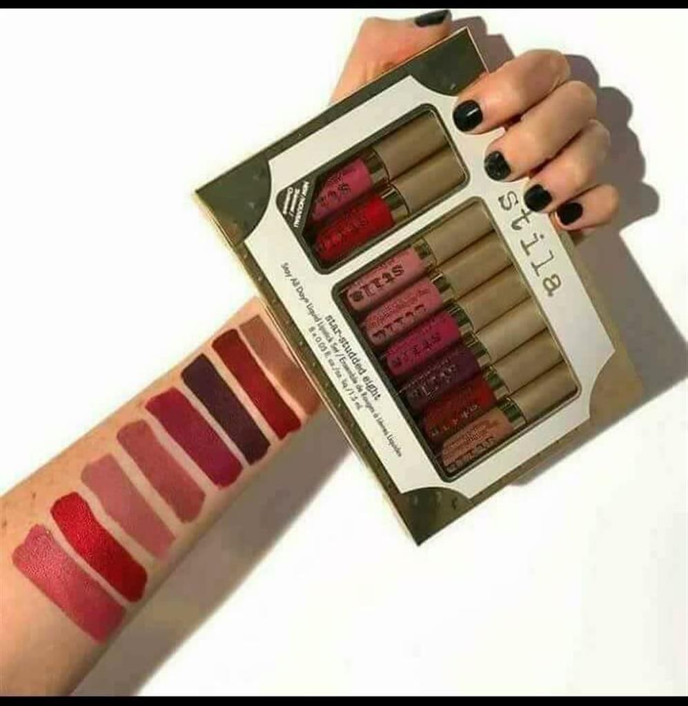 Stila Liquid Matte Lipstick Set-8 pcs 