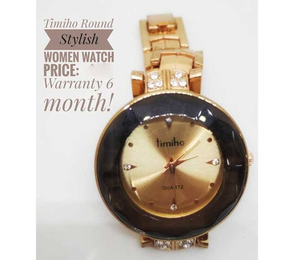 Timiho Ladies stone setting wrist watch-copy