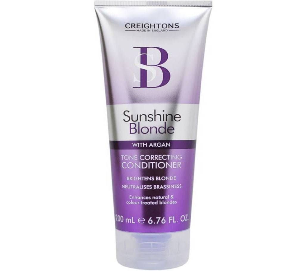 Creightons Sunshine Blonde Tone Correcting Conditioner 250ml (UK) 