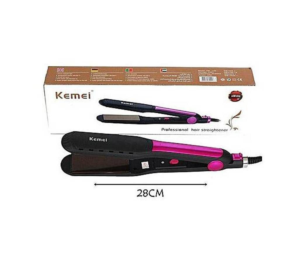 Kemei Km - 420 Ceramic Electric Hair Straightener