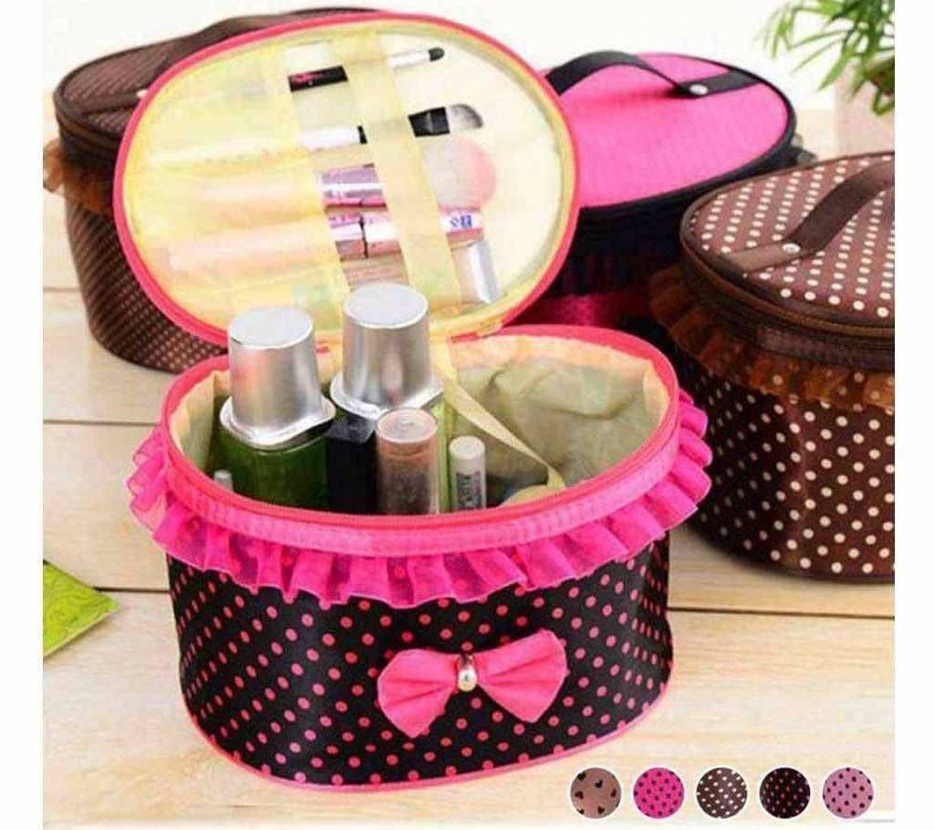 Bow cosmetics organizer