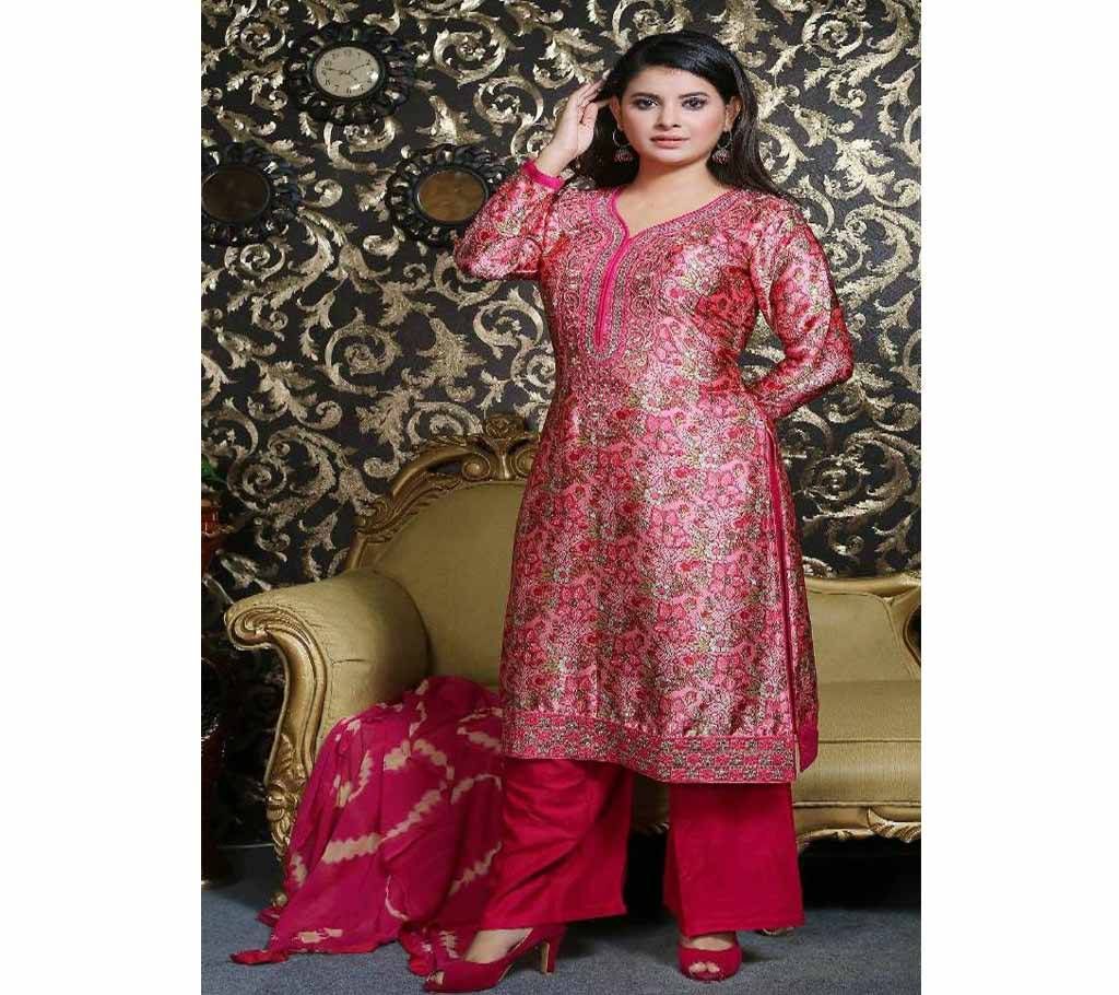 readymade sami silk  3 peach