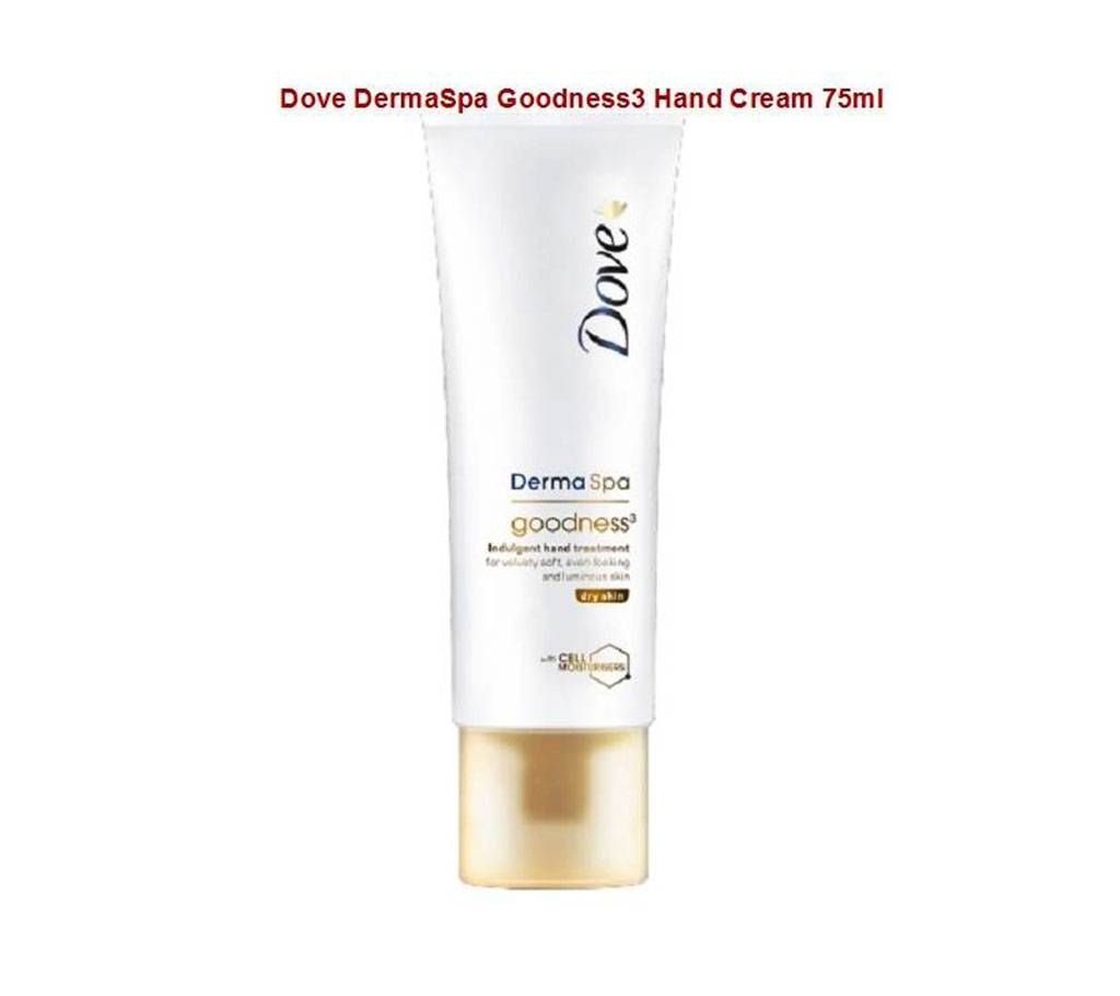 Dove DermaSpa Goodness3 Hand Cream 75ml UK 