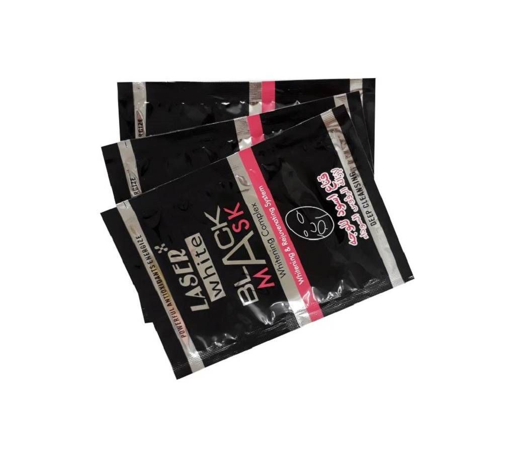 Laser White deep cleaning black mask  200 g China