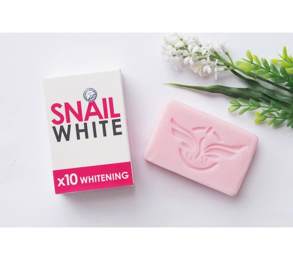 Snail whitening body soap