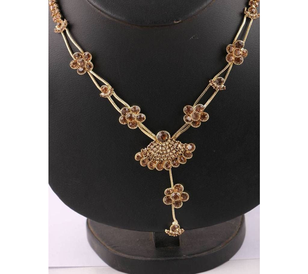 american diamond cut Necklace-814