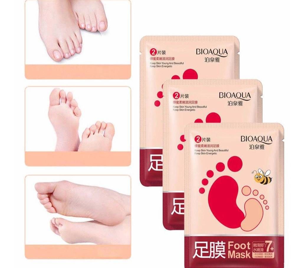 BIOAQUA Foot Masks For Pedicure Socks Peeling - 1 Pair
