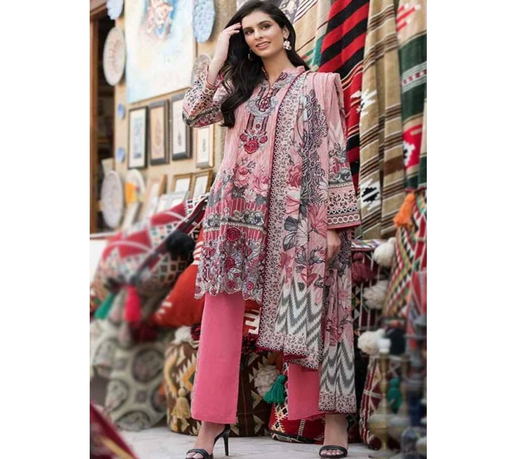 ADAMJEE Unstitched Lawn Salwar Kameez