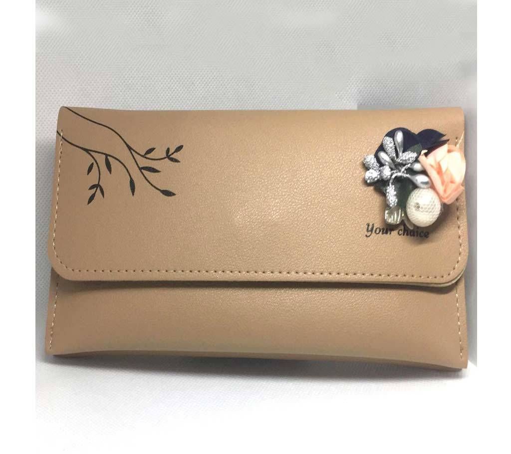 Faux Leather Ladies wallet for girls