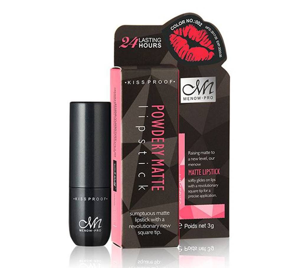 Menow Powdery matte lipstick 11# - 3g - China 