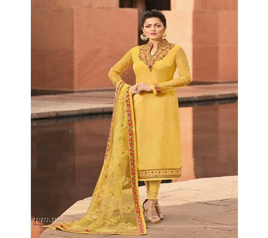 Indian weightless Georgette Embroidery Salwar KameezFor women