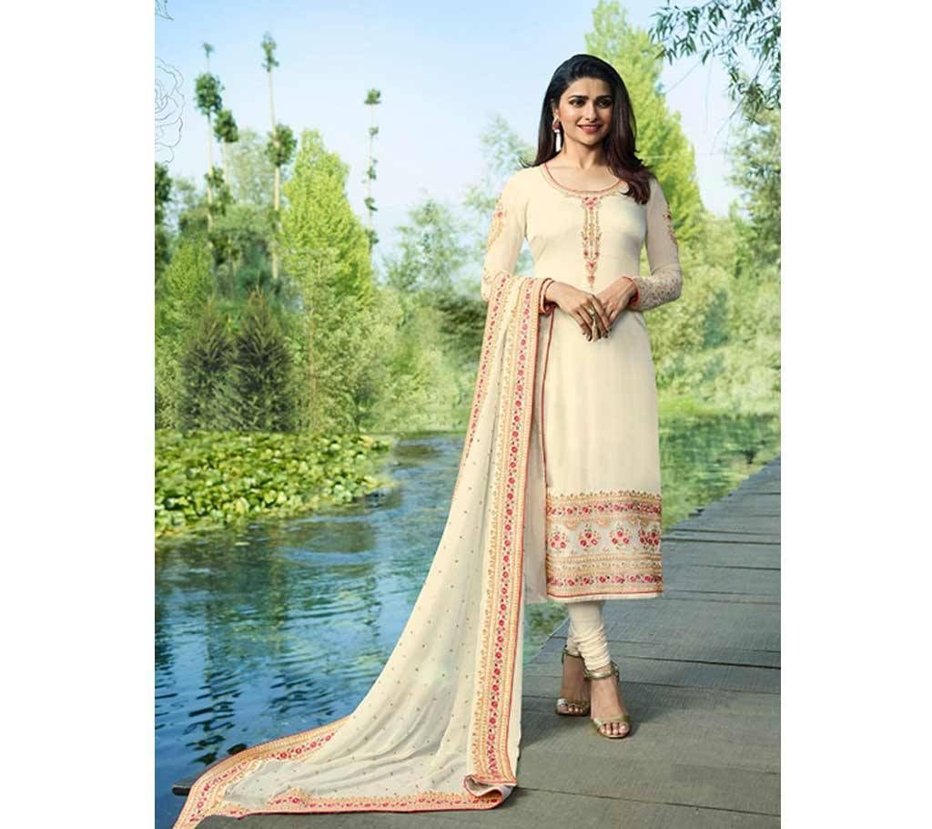 Unstitched Indian Weightless Three Piece 