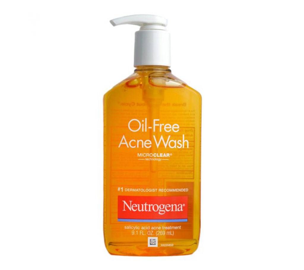 Neutrogena Oil Free Acne Wash 269 ml-Canada