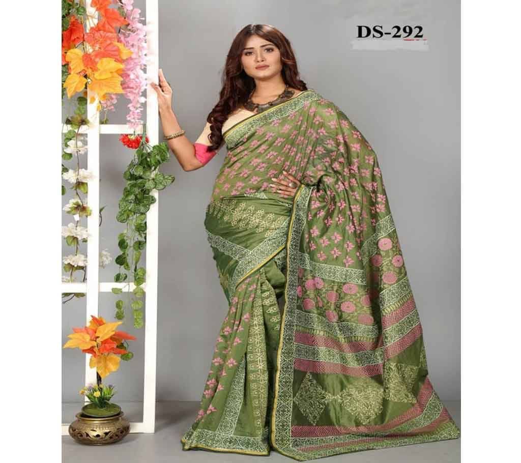 Tisu Silk Butics Saree With Blouse Piece