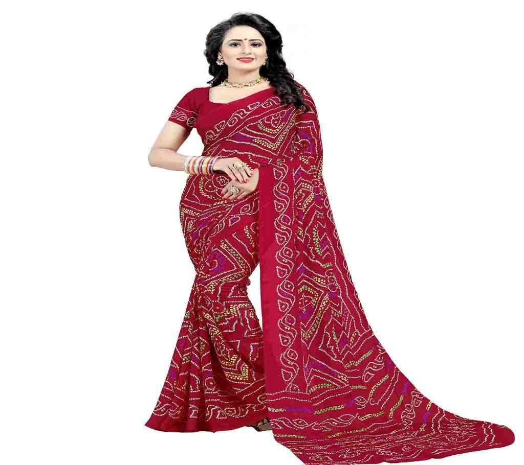 Indian Chundri Silk Saree  103  SGM1 With Blouse Pcs