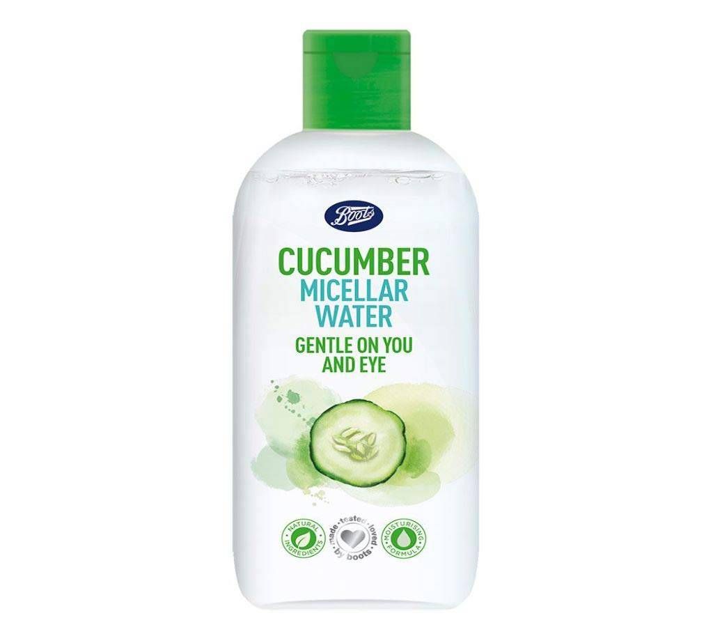 BOOTS  CUCUMBER MICELLAR WATER  100ML-UK