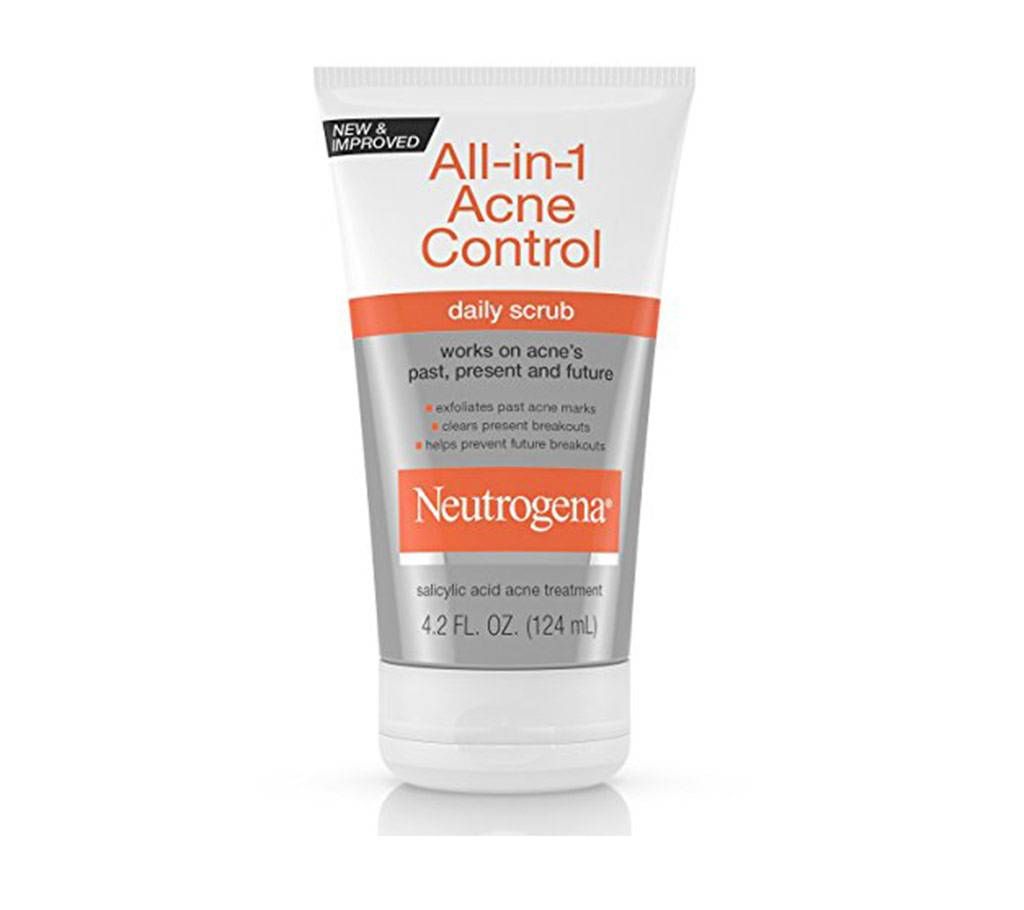 Neutrogena All-in-1 Acne Control Daily Scrub USA