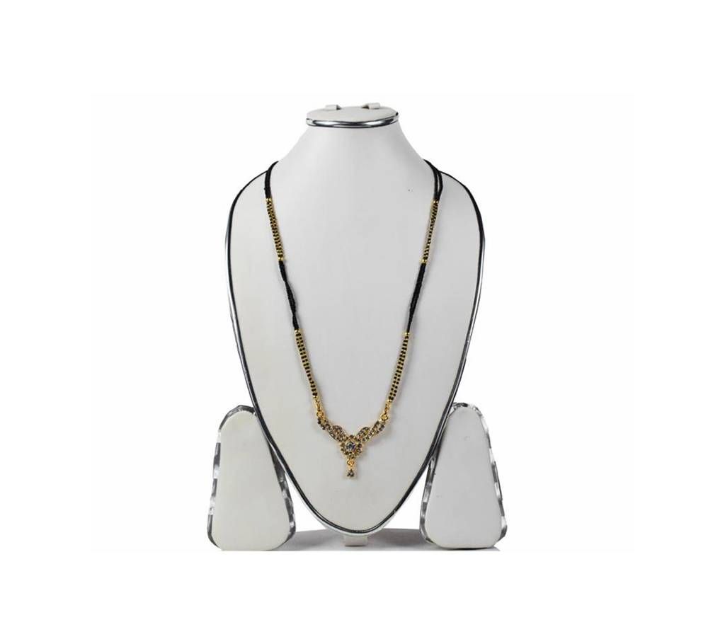 Indian Mangalsutra For Ladies - Golden and Black