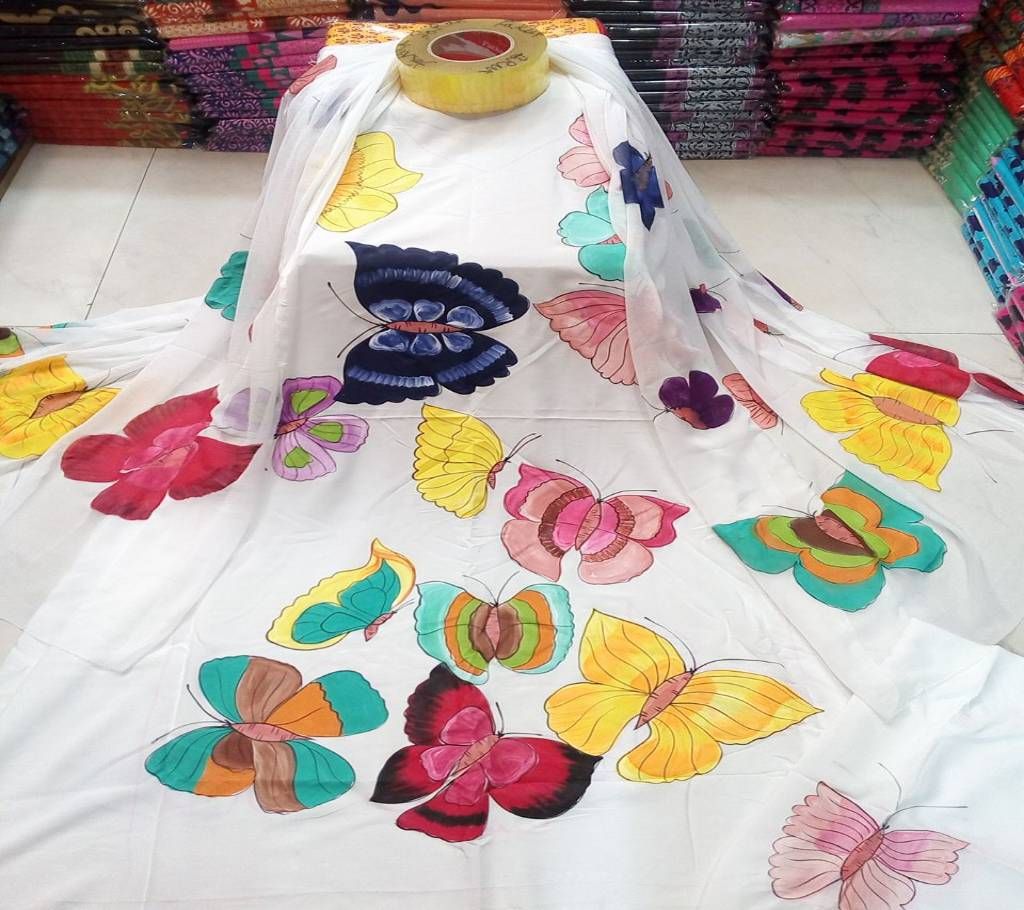 Unstiched Printed Lilen 2Piece
