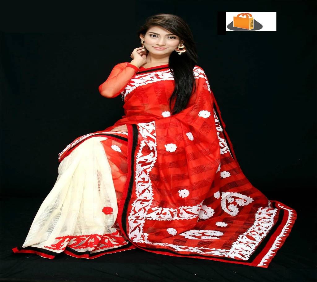 Silk applique