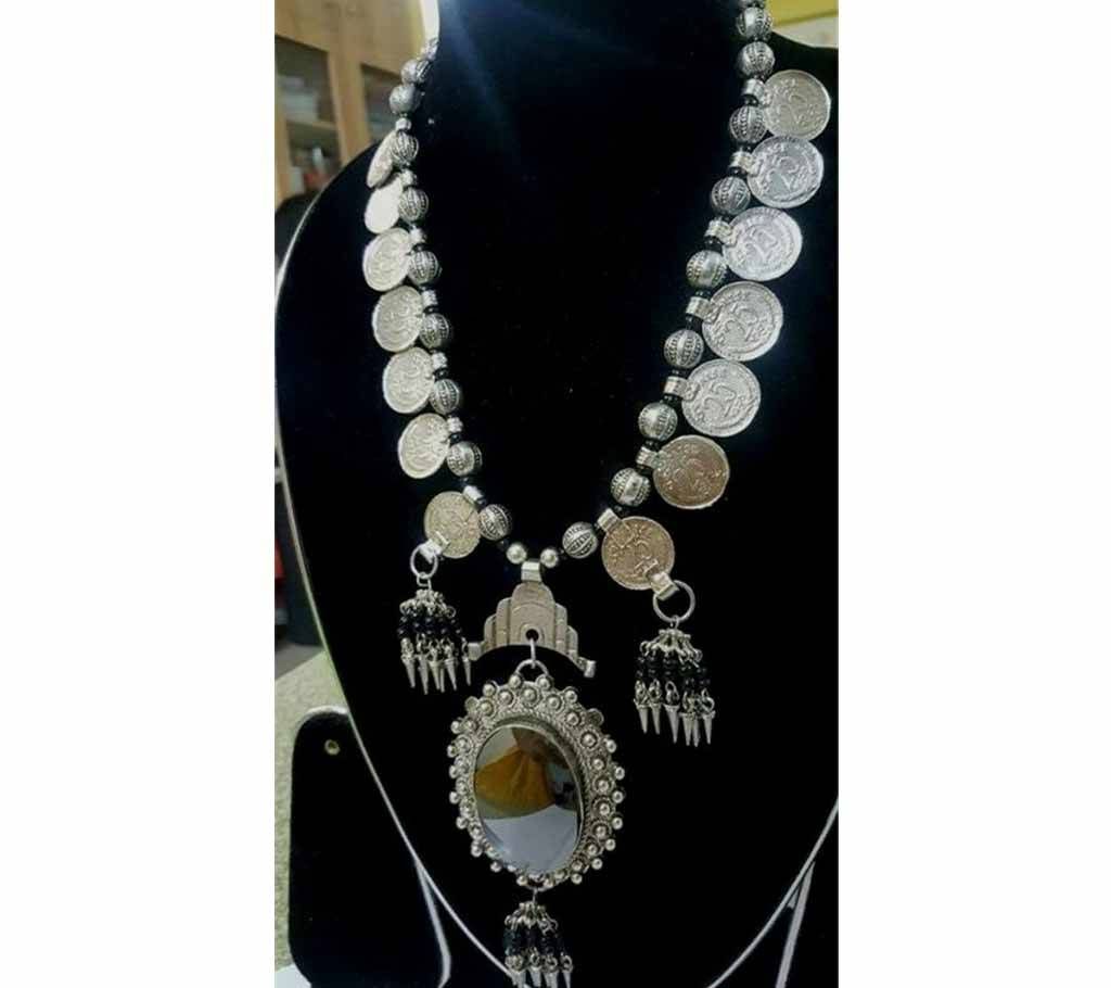  Silver Color Coin Pendant 