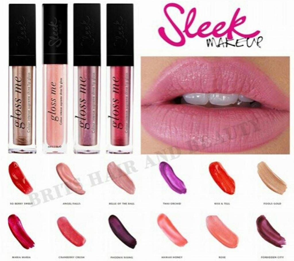 Sleek Lip Gloss Me - 4 Pcs (UK)