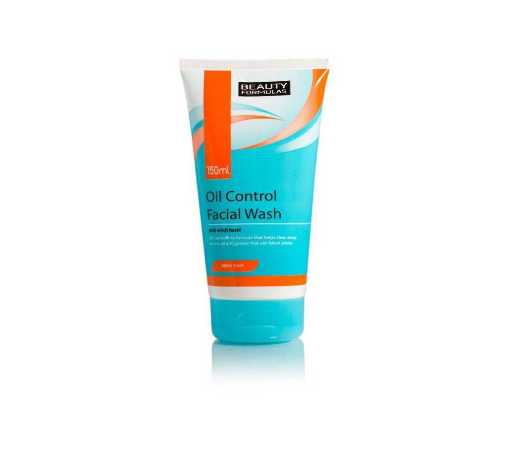 Beauty Formulas Oil Control Facial Wash 150 ml UK 