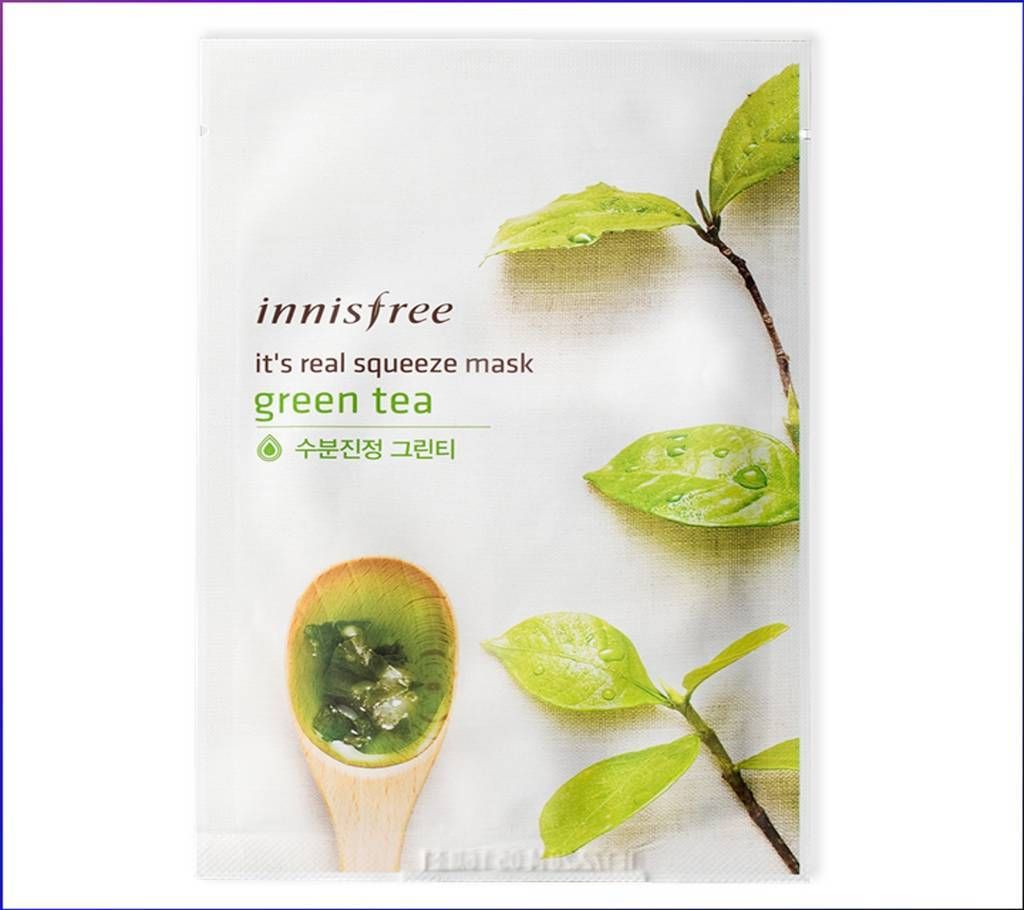 INNISFREE Real Squeeze Mask [Green Tea] - 1sheet/20ml