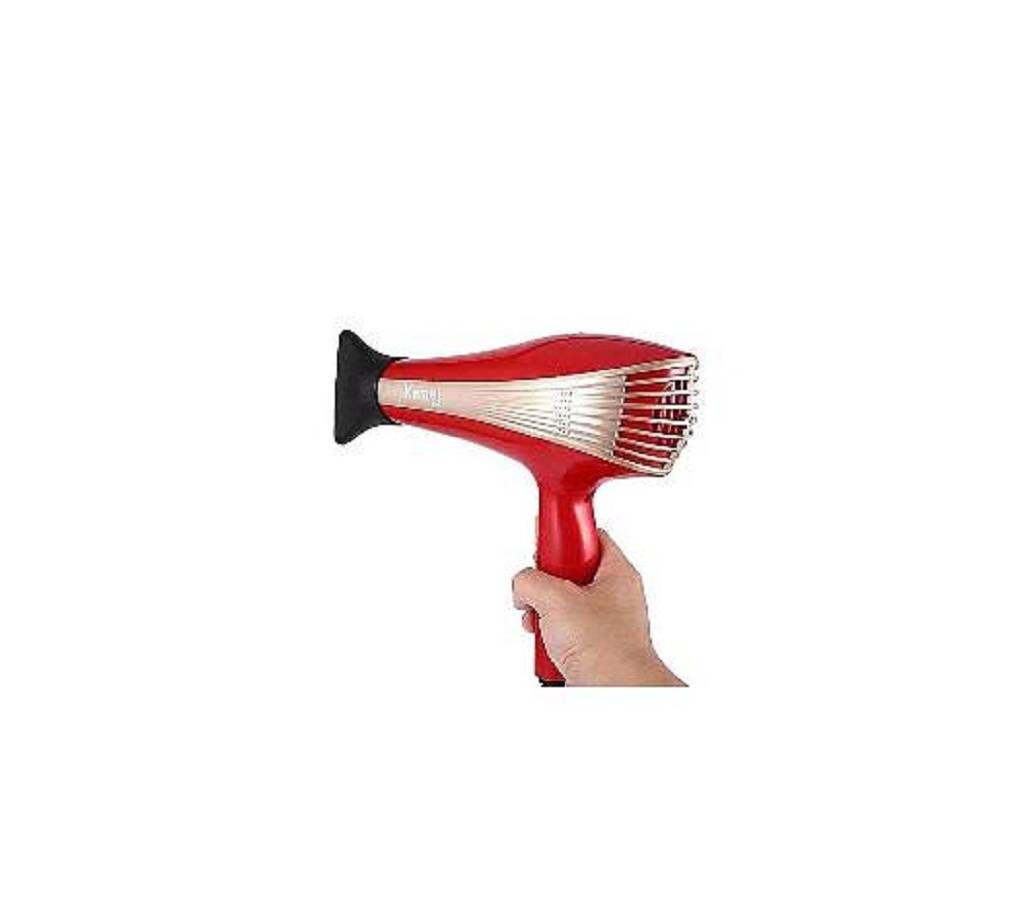 Kemei KM-899 professional hair dryer red 