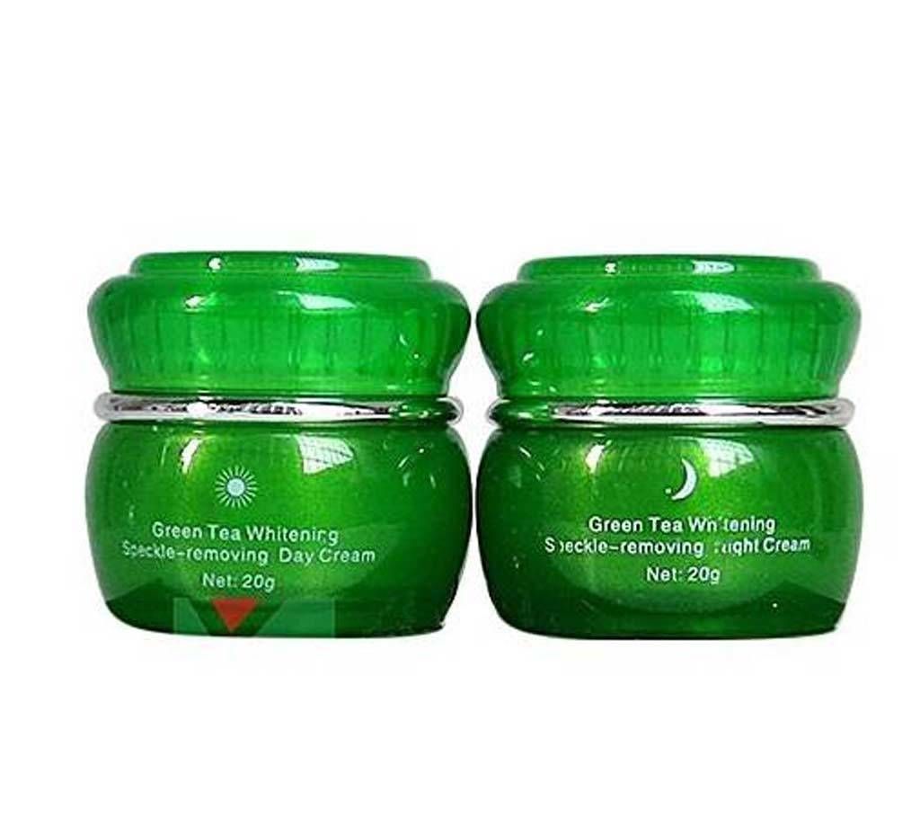 Aichun Beauty Green Tea Day Night Whitening Cream - 25gm CHINA