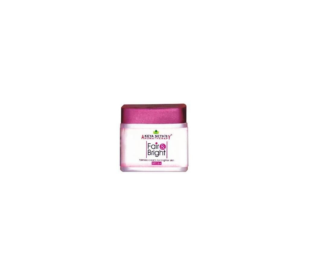 Keya Seth's Fair & Bright Fairness Cream (India)