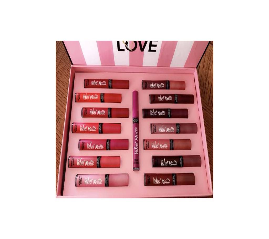 Velvet matte lipstick set