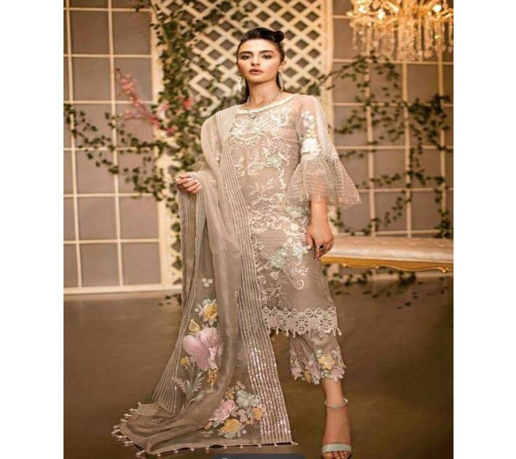 COIR Unstitched Chiffon Suit