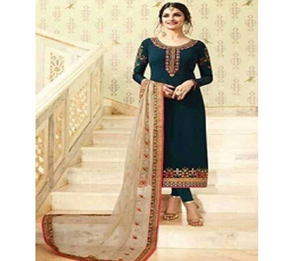 Women's Embroidery Georgette Salwar Kameez