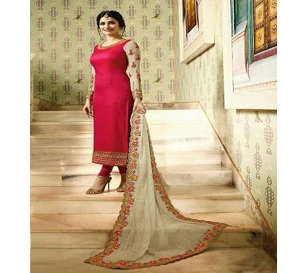 Unstitched Gorgeous Embroidery Georgette Salowar Kamiz - kpr 7087 (copy)