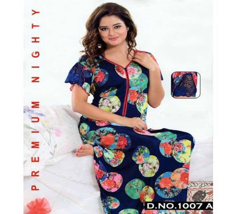 Fashionable One Part Night Dress-1007 A