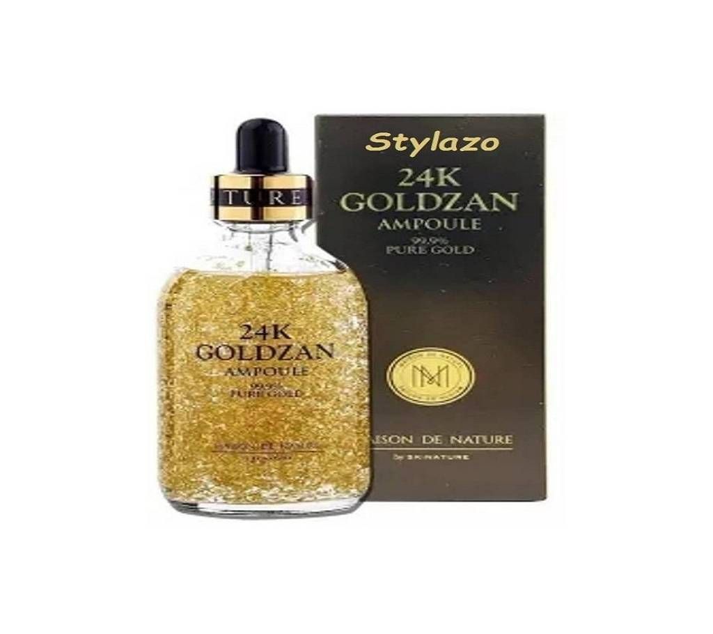 24K Goldzan Ampoule 99.9 Pure Gold Serum 100ml