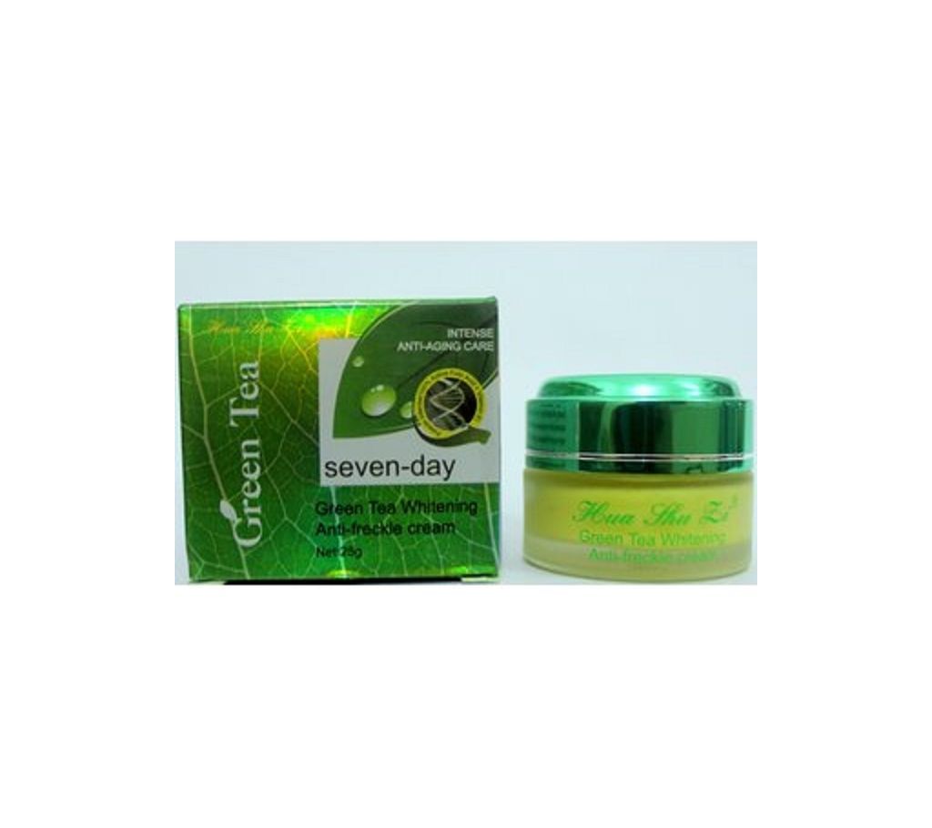 GREEN TEA WHITENING Anti -Freckle CREAM -25g-Taiwan