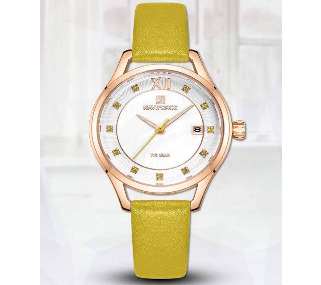 NAVIFORCE 5010 Luxury Brand Women Watches Fashion Quartz Watch Women Waterproof Casual Wristwatches Female Clock