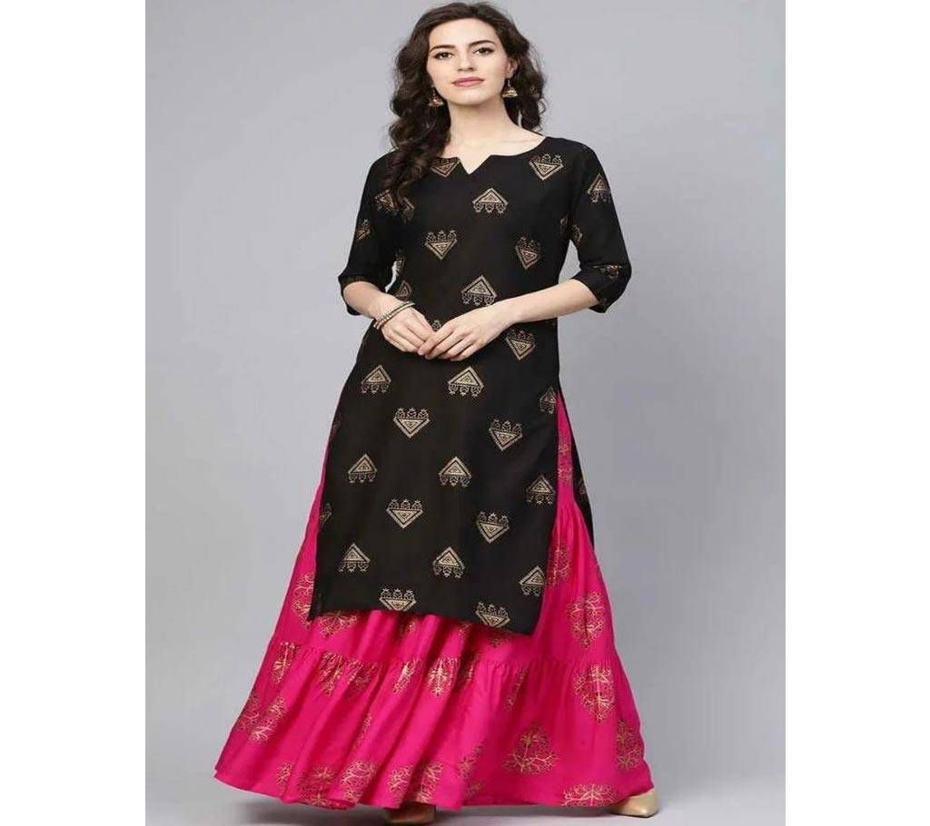 Latest Block Printed Salwar Kameez for Women st-61